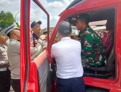 Sinergi Tiga Pilar di Terminal Singaparna: Serma Suryadi Pimpin Pemeriksaan Ketat Armada Jelang Libur Panjang