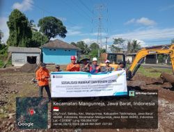Babinsa Salebu dampingi PLN Garut dalam survei KDKMP dan sosialisasi keselamatan SUTT