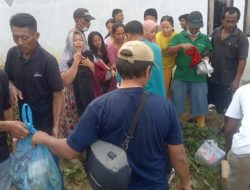 Bantuan Sembako dari Warga Kuala Tiba di Aceh Tamiang, Warga Menangis Haru