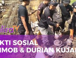 Brimob dan Durian Kujang ikut Bakti Sosial pembangunan asrama baru Pesantren Mihwarul Ulum Tasikmalaya
