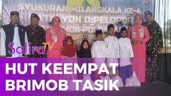 HUT Keempat Brimob Tasikmalaya, Pengamanan Dan Kemanusiaan Jadi Prioritas