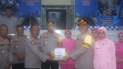 Kapolres Tasikmalaya Kota Cek Sarana Pos Pam Lilin Lodaya 2025 Di Sejumlah Titik