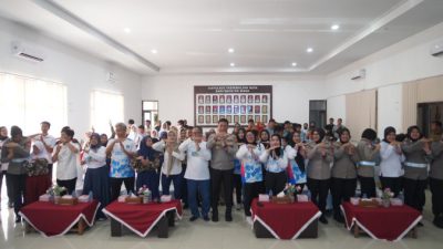 Kapolres Tasikmalaya Kota Sambut Hangat Kunjungan Silaturahmi Siswa Difabel