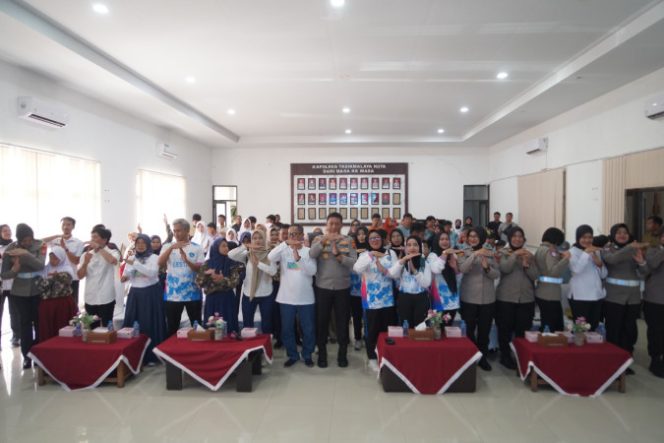 Kapolres Tasikmalaya Kota Sambut Hangat Kunjungan Silaturahmi Siswa Difabel