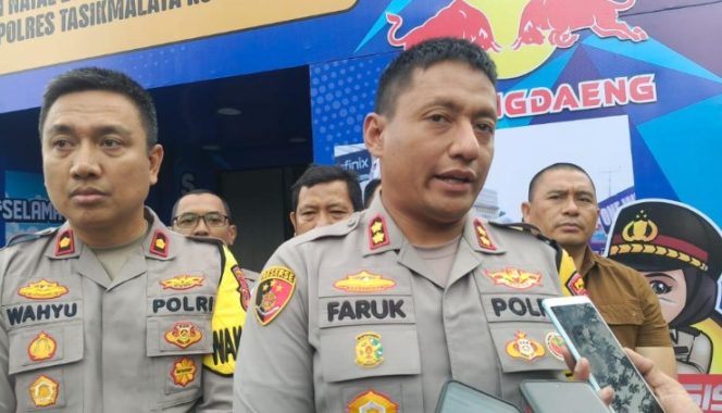 Kapolres Tasikmalaya Kota Tinjau Pengamanan Jalur Gentong Jelang Libur Nataru