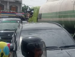 Krisis BBM di Kuala Langkat, Antrean Truk Capai Satu Kilometer