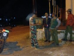Patroli Malam Babinsa Cikadongdong Perkuat Keamanan dan Ketahanan Wilayah
