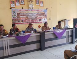 Polsek Cimaragas Kawal Musdes Penetapan APBDesa 2026 Di Desa Cidolog