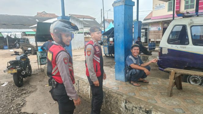 Satgas Preventif Polres Ciamis Intensifkan Patroli Terminal Sindangkasih Saat Libur Nataru