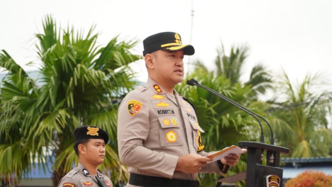 Sebanyak 64 Personel Polres Karimun Resmi Naik Pangkat, Kapolres Ingatkan Tanggung Jawab