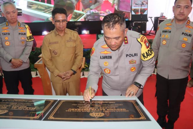 Sejumlah Fasilitas Baru Polres Karimun Diresmikan Kapolda Kepri
