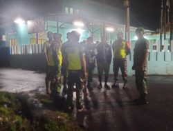 Serda Tedi Rustandi pimpin patroli Koramil 1211/Singaparna di Sukarame