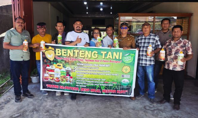 Team Pro Organik Benteng Tani dan CV Juliana Ganda Dorong Penerapan Pertanian Ramah Lingkungan di Tapanuli Utara