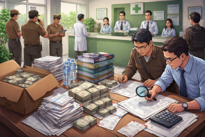 Dugaan Ketidakefisienan Anggaran Puskesmas Cengal OKI Tuai Sorotan