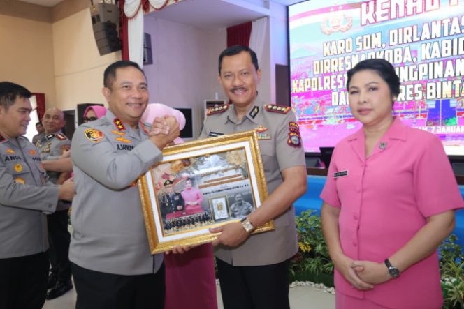 Kenal Pamit Pejabat Utama Polda Kepri Tegaskan Regenerasi Kepemimpinan