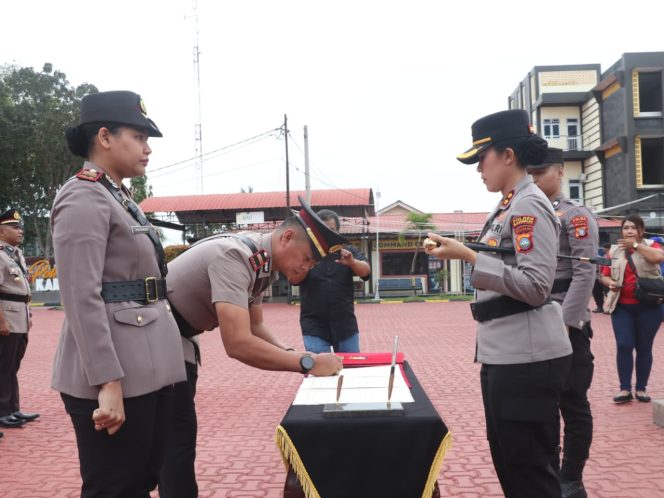 Polres Karimun Gelar Sertijab, Kapolres Tekankan Pelayanan Masyarakat