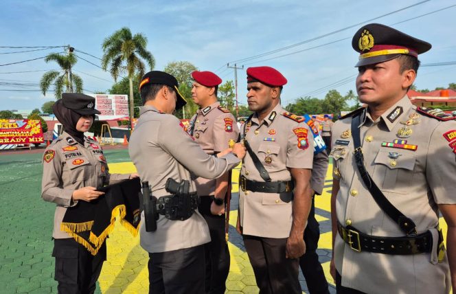 Polresta Tanjungpinang Gelar Sertijab, Kasat Hingga Kapolsek KKP Alami Pergantian