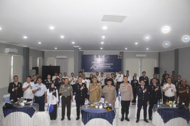 Tasyakur Hari Bhakti Imigrasi Ke-76, Dandim 0612 Tasikmalaya Tekankan Sinergitas