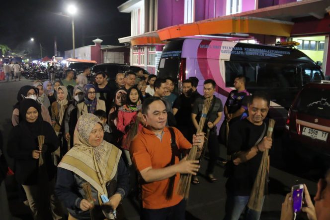 ASN Ciamis Bersihkan Tiga Titik Strategis Lewat Aksi Peduli Lingkungan