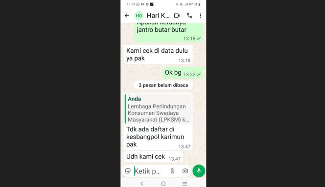 Legalitas LPKSM Kepri 1 Dipertanyakan, Kesbangpol Buka Suara
