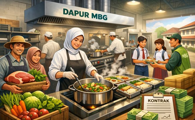 Peluang Bisnis Dapur MBG Dorong Ekonomi Lokal