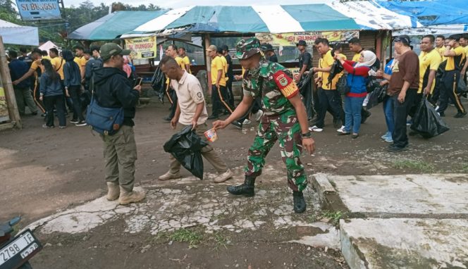Sinergi TNI Polri dan Pemkot Tasikmalaya Jaga Situ Gede