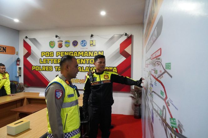 Kapolres Tasikmalaya Kota Cek Pos Operasi Ketupat Lodaya 2026