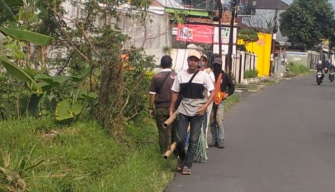 Pekerja Jaringan Internet Di Bungursari Diduga Abaikan K3, JSI Soroti PT IPORTE
