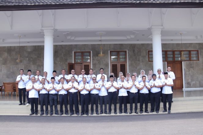 Silaturahmi Idulfitri, Bupati Ciamis Soroti Peran Strategis Camat