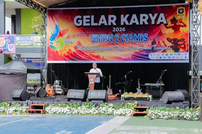Sekda Ciamis Apresiasi Gelar Karya 2026 SMPN 2 Ciamis