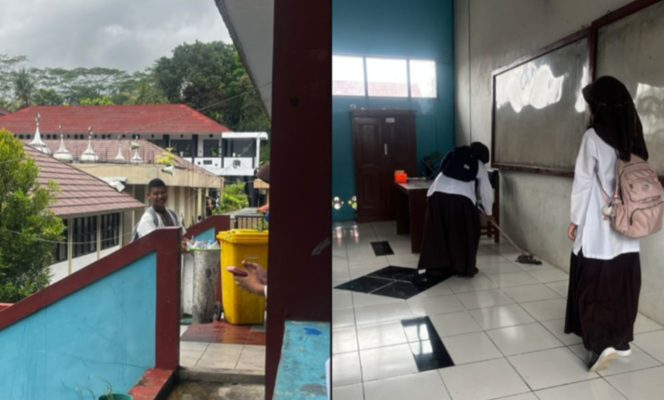Senin Berseka Jadi Budaya Bersih di SMAN 7 Tasikmalaya