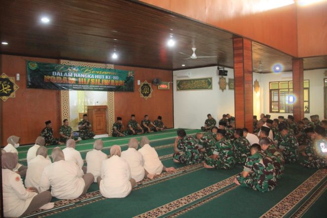 Doa Bersama Kodim 0612 Tasikmalaya HUT Kodam III