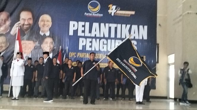 NasDem Ciamis Lantik Pengurus DPC di 27 Kecamatan