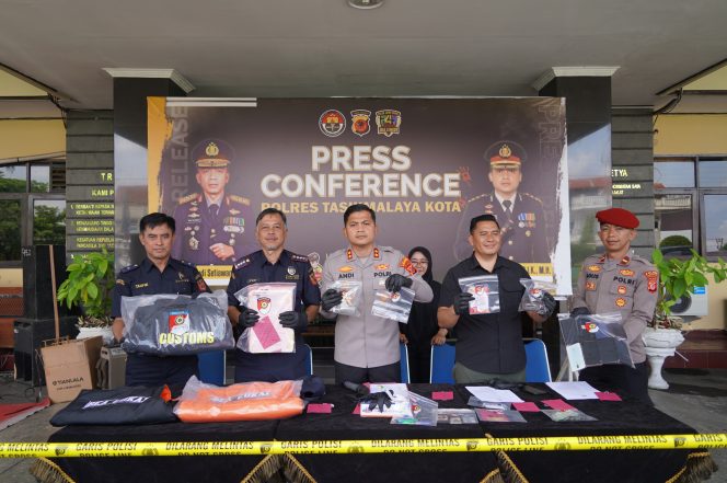 Polres Tasikmalaya Kota Ungkap Penipuan Modus Bea Cukai