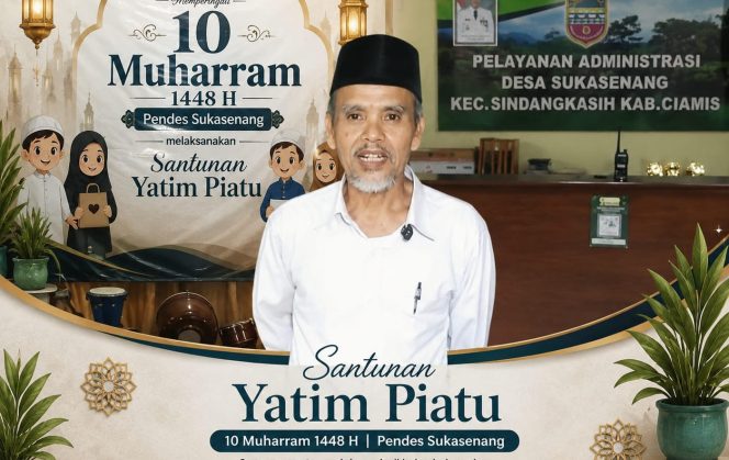 Desa Sukasenang Gelar Santunan Anak Yatim 10 Muharram