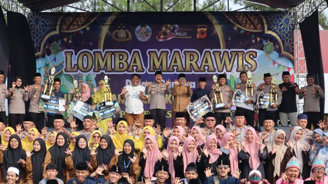 Lomba Marawis dan Tahfidz Al-Qur’an Semarakkan Hari Bhayangkara ke-80