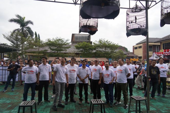 Ribuan Kicau Mania Ramaikan Kapolres Tasikmalaya Kota Cup 2026