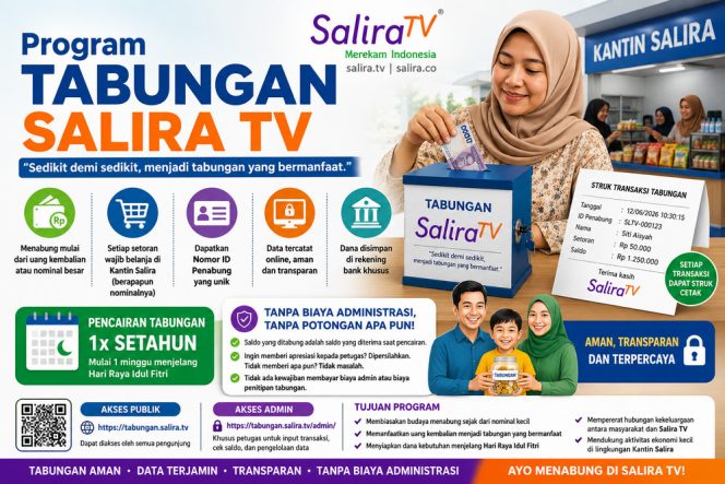 Salira TV Siapkan Program Tabungan untuk Pengunjung