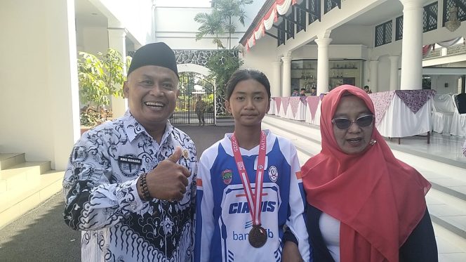 Siswi SDN 7 Ciamis Raih Juara 1 Internasional BMX