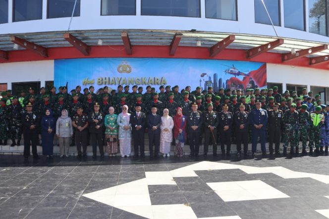 Dandim 0612/Tasikmalaya Hadiri Upacara Hari Bhayangkara Ke-80