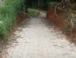 Pemerintah Desa Blangkahan Bangun Paving Block dari Dana Desa 2026