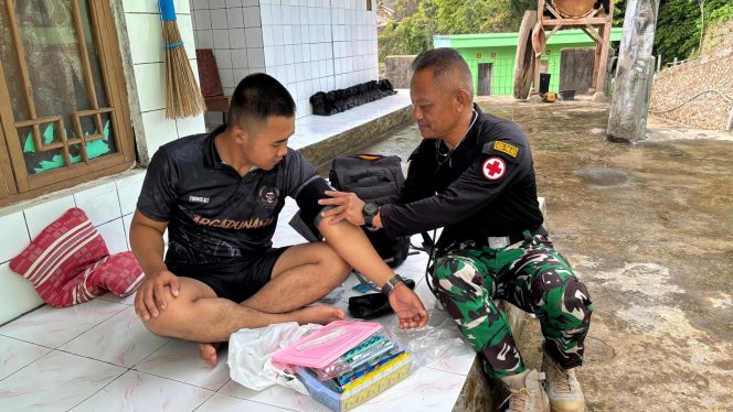 Satgas TMMD Ke-129 Prioritaskan Kesehatan Personel
