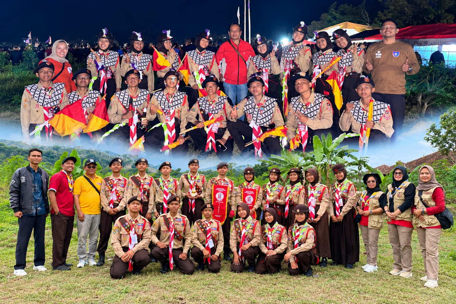 SMPN 1 Cikoneng Raih Juara Umum LT-II Kwarran 2026